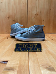 CONVERSE CHUCK TAYLOR ALL STAR Youth Size 2 High Top Shoes Sneakers Grey Gray Blue  658062F