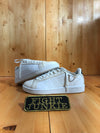 ADIDAS  NEO CLOUDFOAM Women's Size 8 Leather Shoes Sneakers White Off White 1Y3001