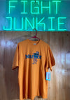 NEW! MARMOT MARTY XL Extra Large Xtra Large Adult Mens Graphic Print Short Sleeve Orange T Shirt Tee Shirt