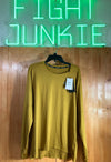 NEW! NIKE RUNNING XL Extra Large Xtra Large Adult Mens Dry Fit Long Sleeve Gold T Shirt Tee Shirt