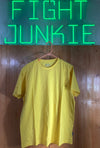 NEW! JOCKEY USA ORIGINALS Large L Lrg Adult Mens Short Sleeve Yellow T Shirt Tee Shirt