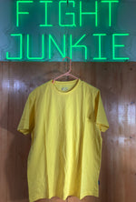 NEW! JOCKEY USA ORIGINALS 2XL Adult Mens Short Sleeve Yellow T Shirt Tee Shirt