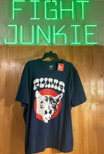 NEW! PUMA BALL HALO Large L Lrg Adult Mens Graphic Print Short Sleeve Blue T Shirt Tee Shirt