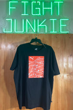 NEW! PUMA STACKED BOX XXL Adult Mens Graphic Print Short Sleeve Black T Shirt Tee Shirt