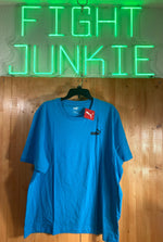NEW! PUMA SUNRAY CIRCLE XXL Adult Mens Graphic Print Short Sleeve Blue T Shirt Tee Shirt