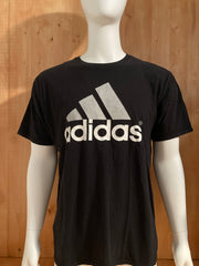 ADIDAS Graphic Print The Go To Tee Adult XL Extra Large Xtra Large Black T-Shirt Tee Shirt
