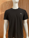 ADIDAS Graphic Print Climalite Ultimate Tee Adult XL Extra Large Xtra Large Black T-Shirt Tee Shirt