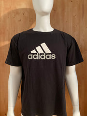 ADIDAS Graphic Print Adult XL Extra Large Xtra Large Black T-Shirt Tee Shirt
