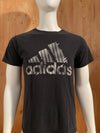 ADIDAS Graphic Print The Go To Tee Adult M Medium MD Black T-Shirt Tee Shirt