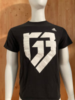 ADIDAS "CHAMPS SPORTS" Graphic Print Adult M Medium MD Black T-Shirt Tee Shirt
