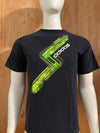 ADIDAS Graphic Print Adult S Small SM Black T-Shirt Tee Shirt