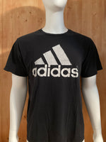 ADIDAS Graphic Print The Go To Tee Adult XL Extra Large Xtra Large Black T-Shirt Tee Shirt
