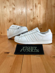 Adidas SUPERSTAR ORIGINALS Triple White Leather Low Top Shoes Sneakers