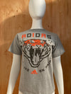 ADIDAS "TRAIN LIKE AN ANIMAL" Graphic Print Kids Youth Unisex M Medium MD Gray 2011 T-Shirt Tee Shirt
