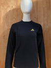 ADIDAS Kids Youth Unisex L Large Lrg Dark Blue 2011 Long Sleeve T-Shirt Tee Shirt