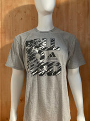 ADIDAS "BALL SO HARD" Graphic Print Adult XL Extra Large Xtra Large Gray T-Shirt Tee Shirt