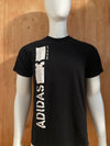 ADIDAS "GRIND NOW RISE LATER" Graphic Print Adult L Large Lrg Black T-Shirt Tee Shirt