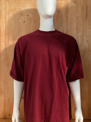 ADIDAS Graphic Print Adult 3XL Maroon T-Shirt Tee Shirt