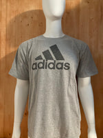ADIDAS Graphic Print Adult XL Extra Xtra Large Gray 2010 T-Shirt Tee Shirt