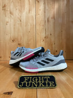 ADIDAS PULSE BOOST HD Women Size 8.5 Athletic Shoes Sneakers Silver FU7327