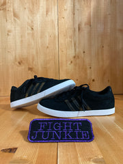 ADIDAS NEO COURTSET Women Size 8 Suede Shoes Sneakers Black BB9657
