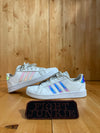 ADIDAS GRAND COURT K Youth Size 4 Shoes Sneakers Iridescent 2019 FW1274