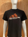 ADIDAS "WRESTLING" Graphic Print Adult M Medium MD Black T-Shirt Tee Shirt