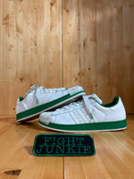 ADIDAS SUPERSTAR II SHELLTOE Mens Size 13 Leather Shoes Sneakers White & Green 467501