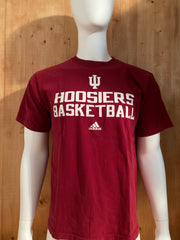 ADIDAS "HOOSIERS BASKETBALL" Adult M Medium MD Red T-Shirt Tee Shirt