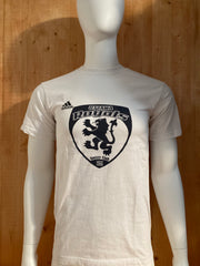 ADIDAS "OTTAWA ROYALS" ADIDAS IS ALL IN Graphic Print Adult S Small SM White T-Shirt Tee Shirt