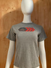 ADIDAS Graphic Print Kids Youth Unisex M Medium MD Gray T-Shirt Tee Shirt