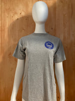 ADIDAS "CONCORDIA SOUTH CAROLINA" CLEVELAND EST 1957 Graphic Print Kids Youth Unisex L Large Lrg Gray T-Shirt Tee Shirt