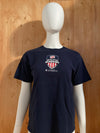 ADIDAS "REVOLUTION ACADEMY" PRESENTED BY UNITED HEALTHCARE Graphic Print Kids Youth Unisex T-Shirt Tee Shirt L Large Lrg Dark Blue Shirt