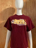 ADIDAS "MINNESOTA GOLDEN GOPHERS" DOMINATION IS PLENTY COMPETITION IS FEW FOOTBALL Graphic Print Kids Youth Unisex T-Shirt Tee Shirt L Large Lrg Maroon Shirt