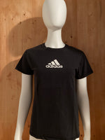 ADIDAS Graphic Print Adult T-Shirt Tee Shirt M MD Medium Black Shirt 2011