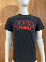 ADIDAS "KNOX BASEBALL" THE GO TO TEE Graphic Print Adult T-Shirt Tee Shirt M MD Medium Black Shirt