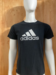 ADIDAS Graphic Print The Go To Tee Adult T-Shirt Tee Shirt M MD Medium Black Shirt 2011