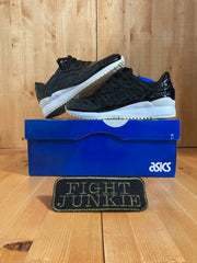 NEW! ASICS TIGER GEL LYTE III 3 Youth Size 6 Patent Leather Shoes Sneakers Black H7H1L