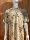 CUTTER & BUCK HAWAIIAN STYLE QUICK DRY Adult T-Shirt Tee Shirt XXL 2XL Beige Polo