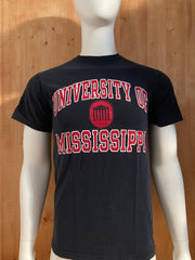 CHAMPION "UNIVERSITY OF MISSISSIPPI" OWNED BY CONNOR HENNESSEY Adult M Medium MD Dark Blue T-Shirt Tee Shirt