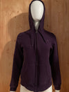 CHAMPION ECO AUTHENTIC EMBROIDERED LOGO Adult T-Shirt Tee Shirt M MD Medium Purple Full Zip Hoodie