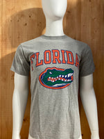 CHAMPION "FLORIDA GATORS" Graphic Print Adult T-Shirt Tee Shirt M MD Medium Gray Shirt