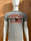 CHAMPION "FINDLAY NATIONAL CHAMPIONS" 2009 NCAA DIVISION II BASKEBTALL Graphic Print Adult T-Shirt Tee Shirt S SM Small Gray Shirt