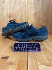 CLARKS WAVE WALK Suede Women's Size 9 Comfort Walking Shoes Sneakers Blue 16720