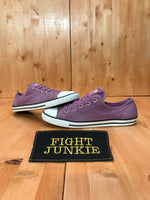 CONVERSE CHUCK TAYLOR ALL STAR Women Size 8 Low Top Shoes Sneakers Purple