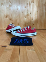 CONVERSE CHUCK TAYLOR ALL STAR Womens Size 5.5 Low Top Shoes Sneakers Red