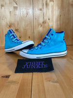 NWOT CONVERSE CHUCK TAYLOR ALL STARS ALL STAR LOOPHOLES Youth Size 6 High Top Shoes Sneakers Teal 656008F