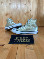 CONVERSE CHUCK TAYLOR ALL STAR Women's Size 6 High Top Shoes Sneakers Gold