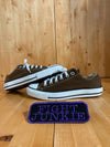 CONVERSE ALL STAR Women Size 9 Canvas Low Top Shoes Sneakers Brown & White