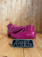 CONVERSE CHUCK TAYLOR ALL STAR Youth Size 3 Rubber High Top Shoes Sneakers Triple Pink 345185C